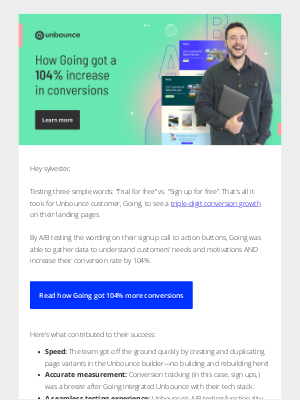 Unbounce - How to get 104% more conversions