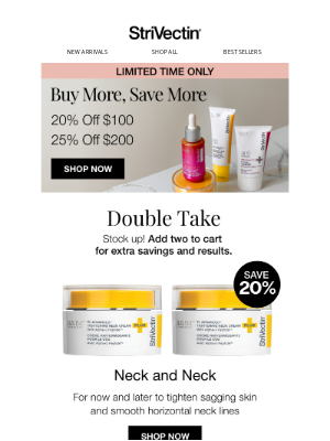 StriVectin - 🚨 STOCK UP & Save!