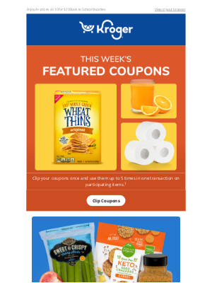 The Kroger Co. - SAVE Big with Weekly Digital Coupons 💵 | SAVE $100+ on Our Brands