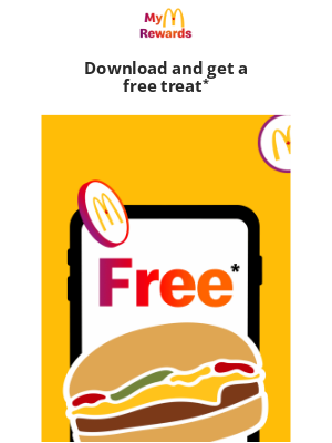 McDonald's (Canada) - Get a FREE Hamburger or Cheeseburger*