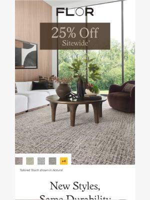 FLOR - New products, new discounts 🚨