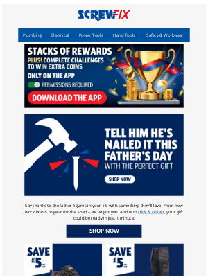 Screwfix (United Kingdom) - ⏰ One day to go…