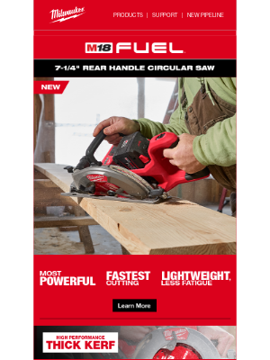 Milwaukee Tool - NEW! M18 FUEL™ 7-1/4