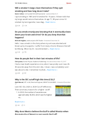 Quora - Will a smoker’s lungs clean themselves if they quit smoking and how long does it take?