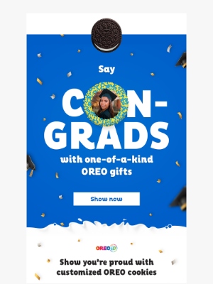 Oreo - Support your graduate with the perfect gift 🎓 🎉