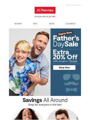 JCPenney - It's a go! Extra 20% off