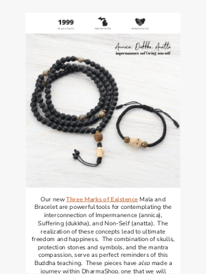 DharmaShop - Impermanence, Suffering, Non-Self 📿