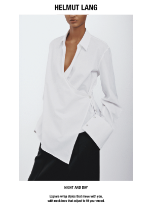 HELMUT LANG - OFFICE HOURS TO AFTER HOURS
