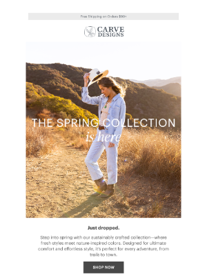 Carve Designs - The Spring Collection just dropped!