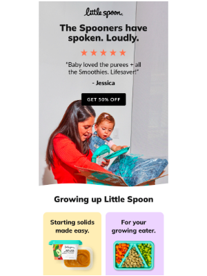 Little Spoon - The secret’s out—400,000+ parents love this.