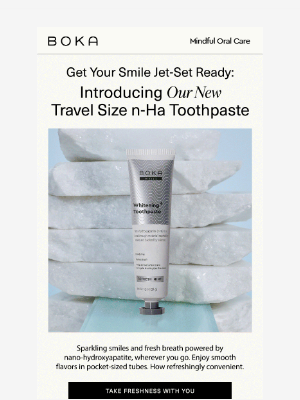 Boka - NEW: Boka Travel Size Toothpaste