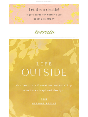 Terrain - THE OUTDOOR LIVING SHOP