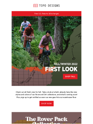 Topo Designs - FIRST LOOK AT FALL 2022 👀