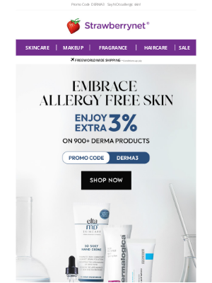 StrawberryNET - Extra 3% Off🍀900+ Anti-Allergy Heroes 🛒