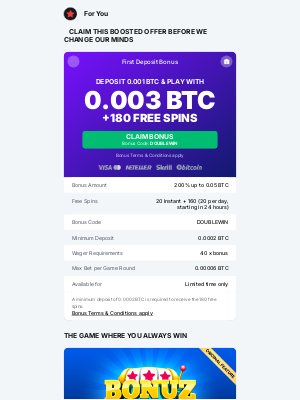 BitStarz Casino - Our huge 1st Deposit offer gets better (BONUS INSIDE) 🎈