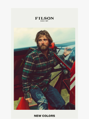 Filson - New Colors of a Bestseller: Vintage Flannel Work Shirt