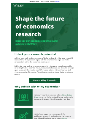 John Wiley & Sons - Exciting opportunities to publish your research