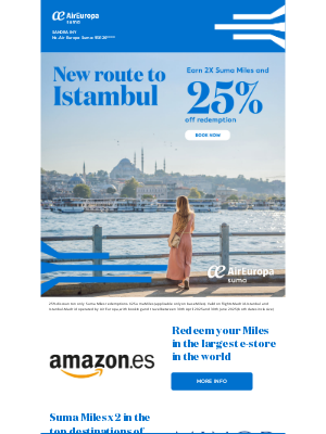 Air Europa - Suma Miles balance – May 2025