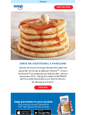 IHOP - Susan Limoli, check out this special offer!