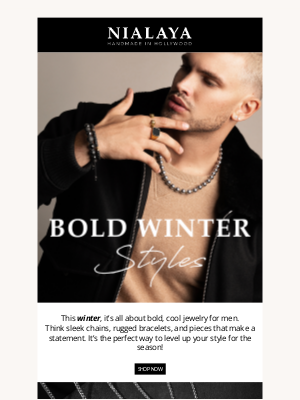 Nialaya Jewelry - Bold Winter Looks You Can’t Miss