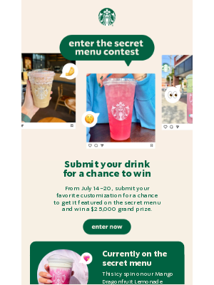 Starbucks - Is your drink secret-menu-worthy?