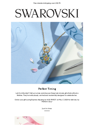 Swarovski - Last-minute gifts for Mother’s Day