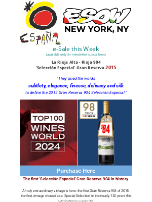 Sherry-Lehmann Inc - 10 years old 98Pts La Rioja Alta on sale
