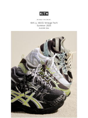 KITH - Monday Program™ | Kith for ASICS Vintage Tech Summer 2025