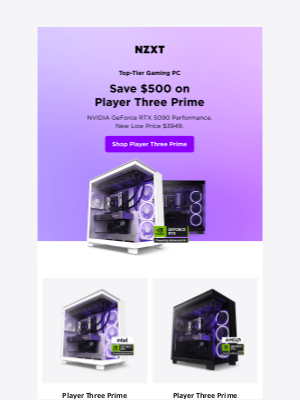 NZXT - $500 OFF NVIDIA GeForce RTX 5090