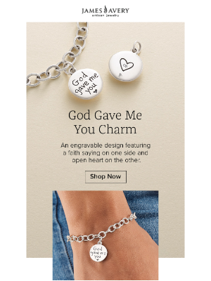 James Avery Jewelry - God Gave Me You