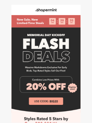 Shapermint - Memorial Day Sale Kickoff 🔥