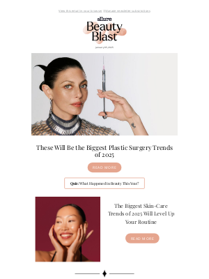 Allure - These Will Be the Biggest Plastic Surgery Trends of 2025