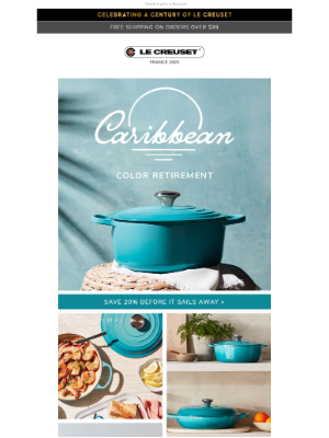 Le Creuset - Bon Voyage, Caribbean - Save 20% Before It Sails Away
