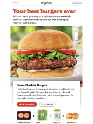 Wegmans Food Markets - 3 Incredible Burgers that Bring the Flavor