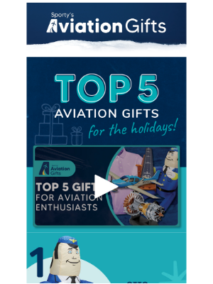 Sporty’s Pilot Shop - Top 5 Aviation Gifts for the Holidays