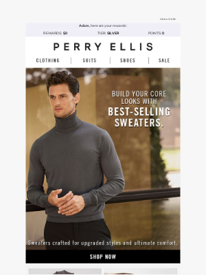 Perry Ellis - Warm Up Your Arms (and Your Style)