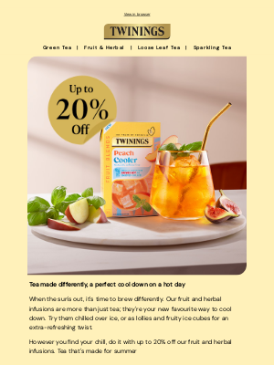 Twinings (United Kingdom) - Your Tea Break On Ice With Up To 20% Off
