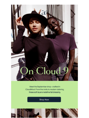 ADAY - Fall’s Softest Arrival: CloudWool