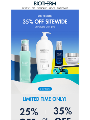 Biotherm - You've Unlocked 35% Off!