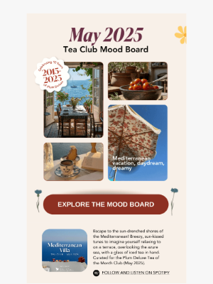 Plum Deluxe - Tea Club Mood Board for May ☀️