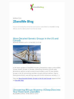 23andMe - Updates from the 23andMe Blog