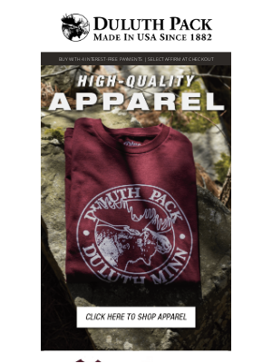 Duluth Pack - High-Quality Apparel