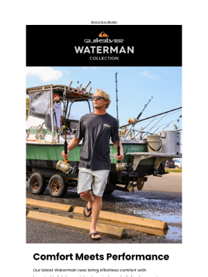 Roxy - Waterman Tees Built For The Moment 🌅