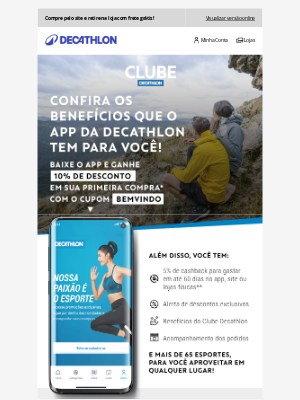 Decathlon (Brazil) - Você já conhece o nosso APP, Gordon? 💙
