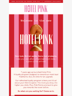 frank body - MY NEW HOTEL PINK IS HERE.