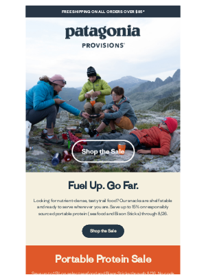 Patagonia Provisions - SALE! Packable Protein