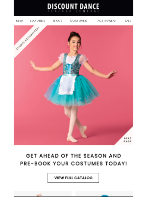 All About Dance - Studio Exclusives Pre-Book!