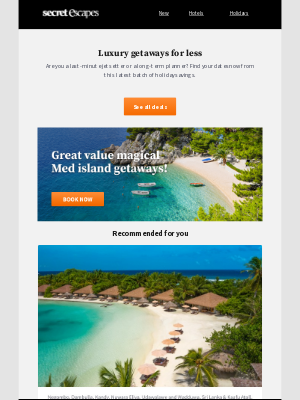 Secret Escapes (United Kingdom) - Book now: luxury deals you'll love