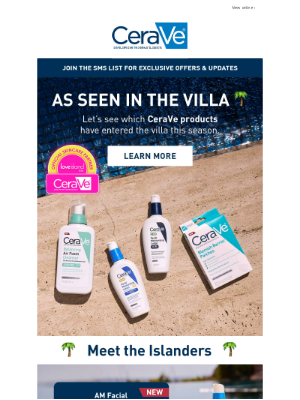 CeraVe - 🌴Spotted in the Villa: Our Hottest Launches Yet