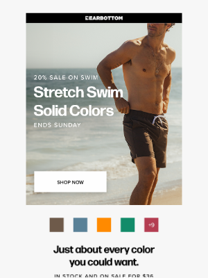 Bearbottom Clothing - $36 Stretch Swims...